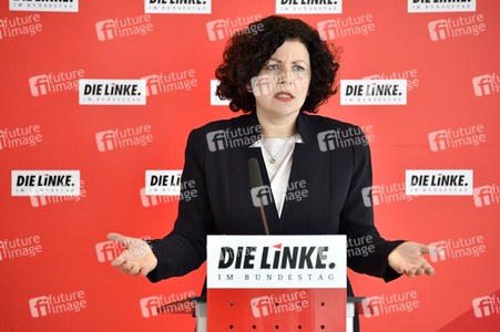 Pressestatement der Partei Die Linke in Berlin
