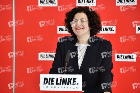 Pressestatement der Partei Die Linke in Berlin