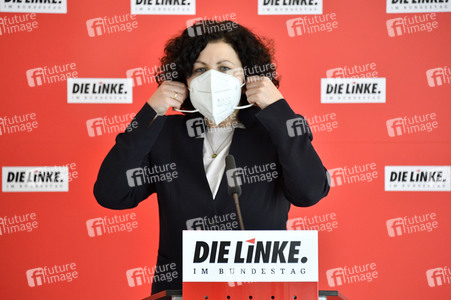 Pressestatement der Partei Die Linke in Berlin