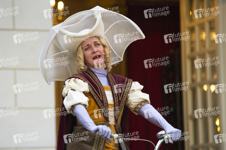 Theaterprobe 'Tartuffe oder Das Schwein der Weisen' in Berlin