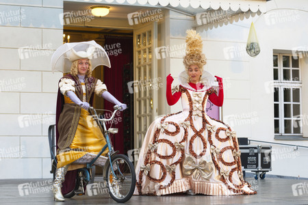 Theaterprobe 'Tartuffe oder Das Schwein der Weisen' in Berlin