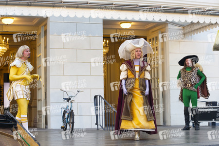 Theaterprobe 'Tartuffe oder Das Schwein der Weisen' in Berlin