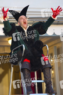 Theaterprobe 'Tartuffe oder Das Schwein der Weisen' in Berlin