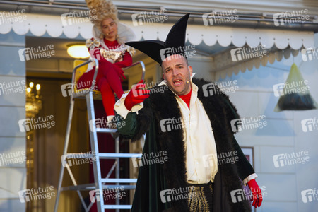 Theaterprobe 'Tartuffe oder Das Schwein der Weisen' in Berlin