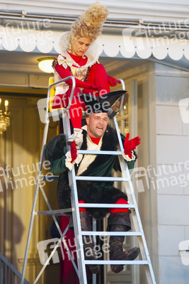 Theaterprobe 'Tartuffe oder Das Schwein der Weisen' in Berlin