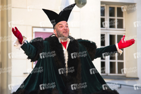 Theaterprobe 'Tartuffe oder Das Schwein der Weisen' in Berlin