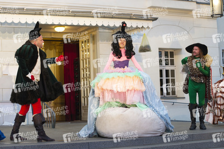 Theaterprobe 'Tartuffe oder Das Schwein der Weisen' in Berlin