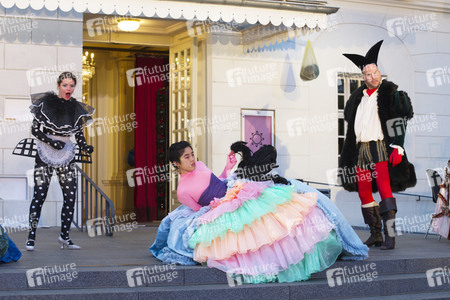 Theaterprobe 'Tartuffe oder Das Schwein der Weisen' in Berlin