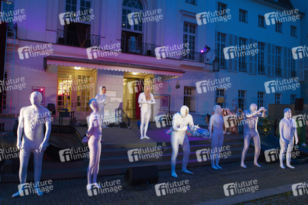 Theaterprobe 'Tartuffe oder Das Schwein der Weisen' in Berlin