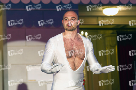 Theaterprobe 'Tartuffe oder Das Schwein der Weisen' in Berlin