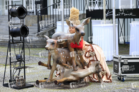 Theaterprobe 'Tartuffe oder Das Schwein der Weisen' in Berlin