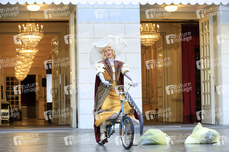 Theaterprobe 'Tartuffe oder Das Schwein der Weisen' in Berlin