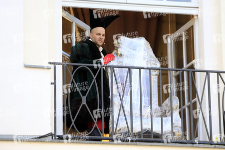 Theaterprobe 'Tartuffe oder Das Schwein der Weisen' in Berlin