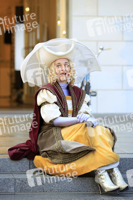 Theaterprobe 'Tartuffe oder Das Schwein der Weisen' in Berlin