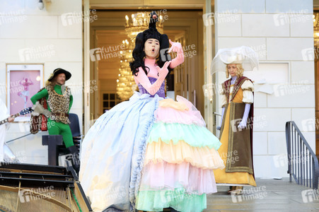 Theaterprobe 'Tartuffe oder Das Schwein der Weisen' in Berlin