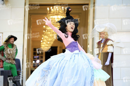 Theaterprobe 'Tartuffe oder Das Schwein der Weisen' in Berlin