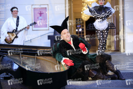 Theaterprobe 'Tartuffe oder Das Schwein der Weisen' in Berlin