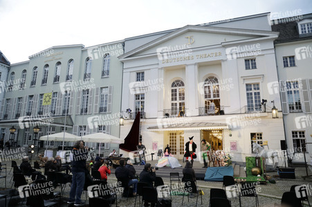 Theaterprobe 'Tartuffe oder Das Schwein der Weisen' in Berlin