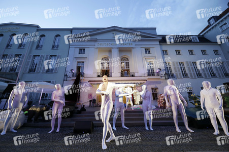 Theaterprobe 'Tartuffe oder Das Schwein der Weisen' in Berlin