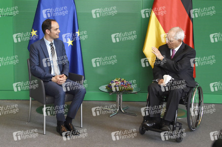 Wolfgang Schäuble empfängt den Außenminister von Slowenien in Berlin