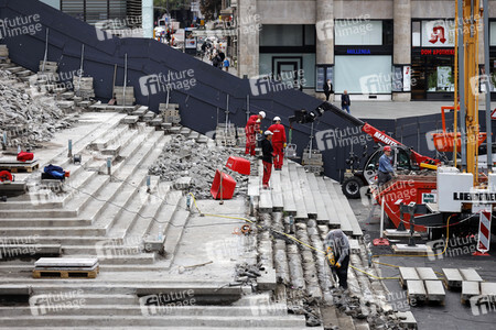 Sanierung der Domtreppe in Köln