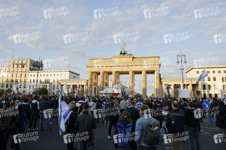 Kundgebung zur Solidarität mit Israel in Berlin