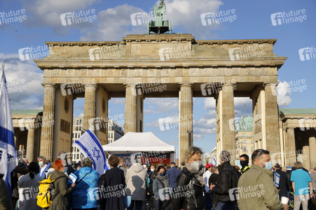 Kundgebung zur Solidarität mit Israel in Berlin