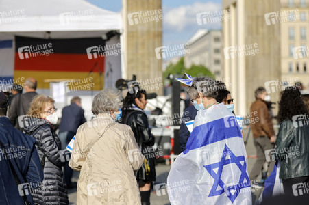 Kundgebung zur Solidarität mit Israel in Berlin