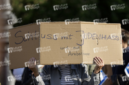 Kundgebung zur Solidarität mit Israel in Berlin
