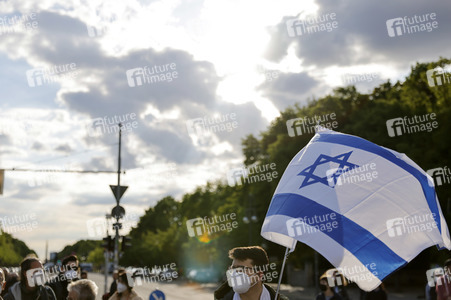 Kundgebung zur Solidarität mit Israel in Berlin
