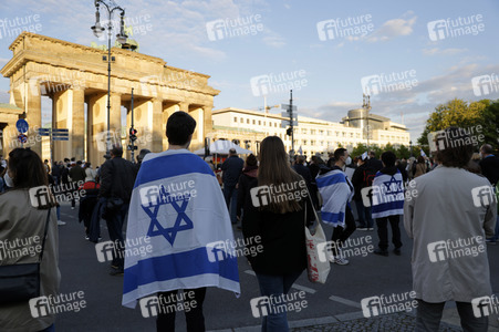 Kundgebung zur Solidarität mit Israel in Berlin
