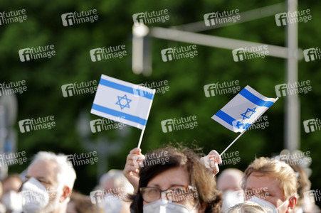 Kundgebung zur Solidarität mit Israel in Berlin