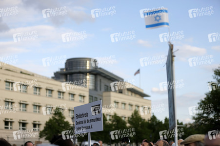 Kundgebung zur Solidarität mit Israel in Berlin