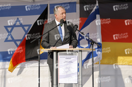 Kundgebung zur Solidarität mit Israel in Berlin