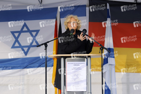 Kundgebung zur Solidarität mit Israel in Berlin