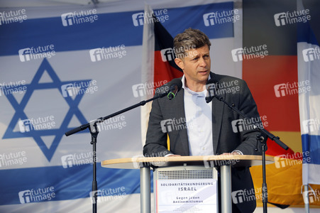 Kundgebung zur Solidarität mit Israel in Berlin