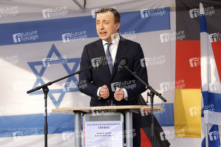 Kundgebung zur Solidarität mit Israel in Berlin