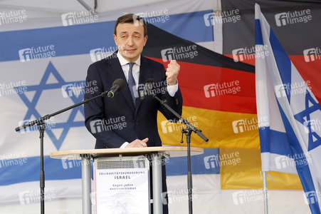 Kundgebung zur Solidarität mit Israel in Berlin