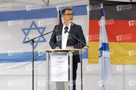 Kundgebung zur Solidarität mit Israel in Berlin