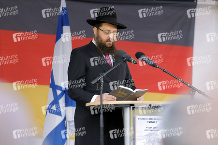 Kundgebung zur Solidarität mit Israel in Berlin