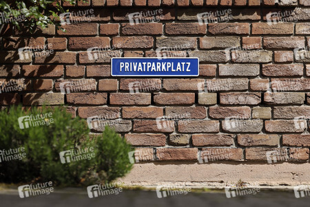 Symbolfoto Privatparkplatz