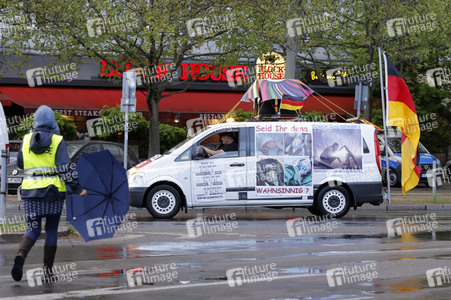 Demonstration von Gegnern der Corona-Politik in Berlin