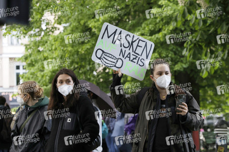 Demonstration von Gegnern der Corona-Politik in Berlin