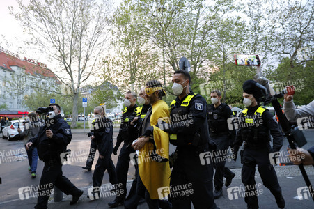 Demonstration von Gegnern der Corona-Politik in Berlin