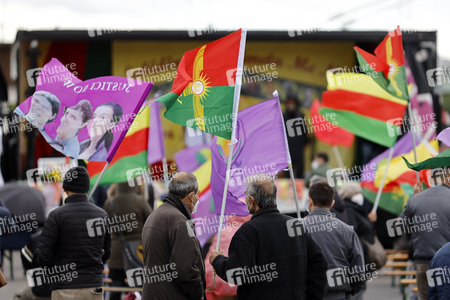 Pro-kurdische Demonstration in Köln