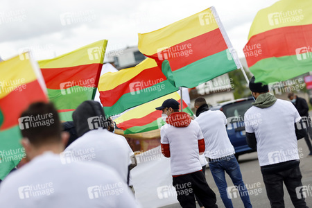Pro-kurdische Demonstration in Köln