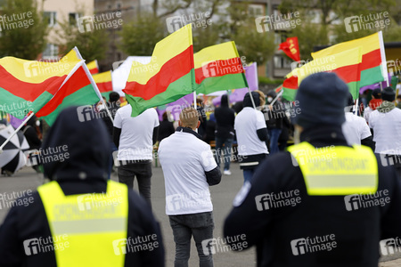 Pro-kurdische Demonstration in Köln