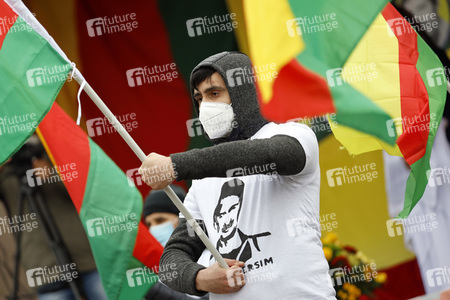 Pro-kurdische Demonstration in Köln