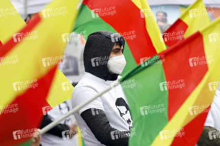 Pro-kurdische Demonstration in Köln