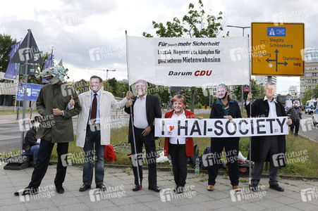 Demonstration gegen Mietenwahnsinn in Berlin